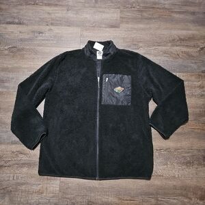 NHL Minnesota Wild 2XL Sherpa Zip Up Long Sleeve Jacket New With Tags